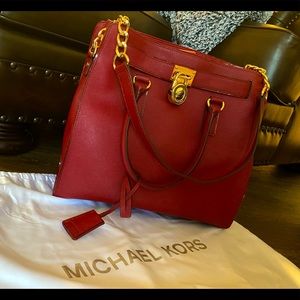 Michael Kors Purse RED SAFFIANO